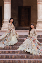 ILC-02 Embroidered Chiffon (Long shirt & Lehnga)