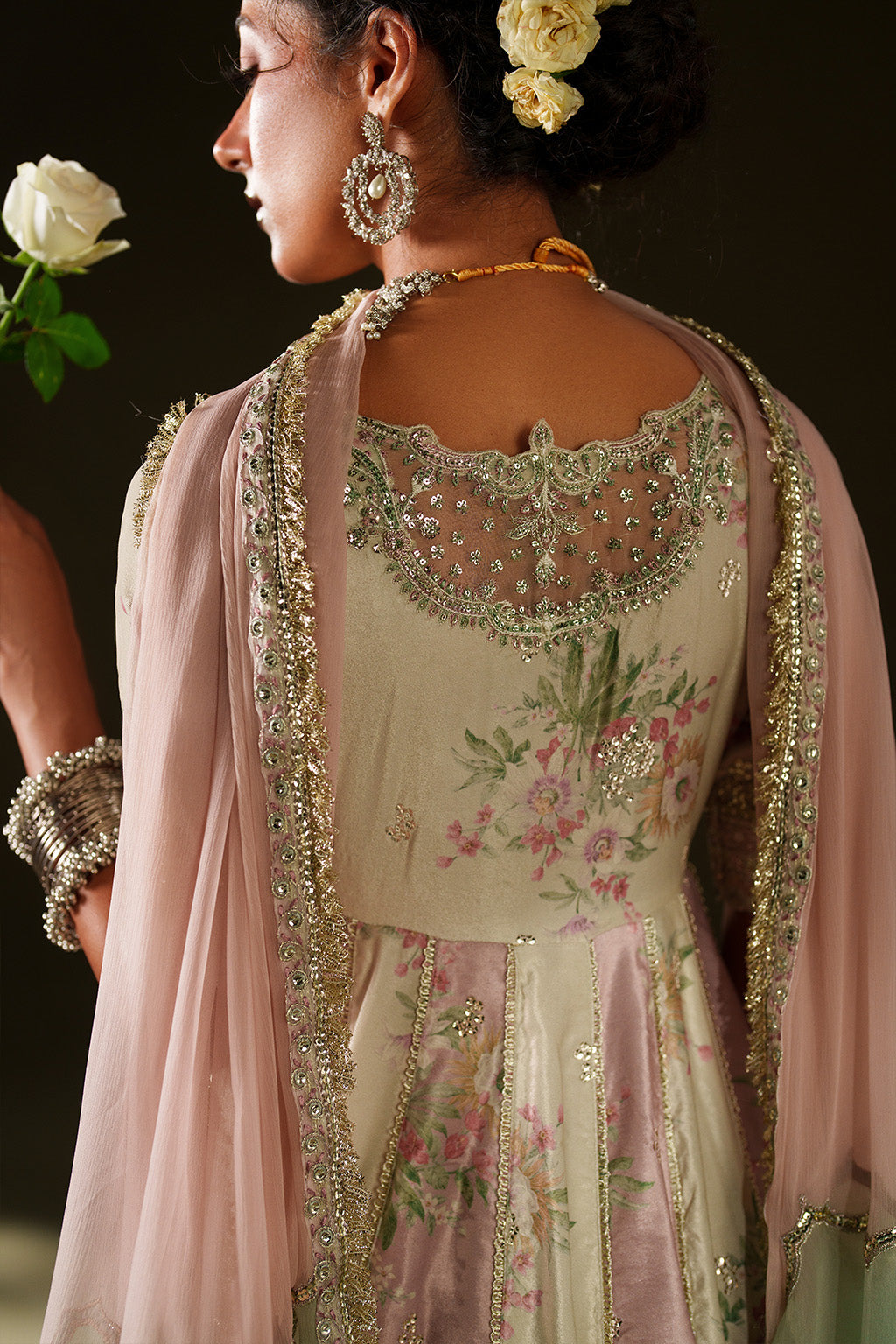 IV-77  Embroidered Velvet