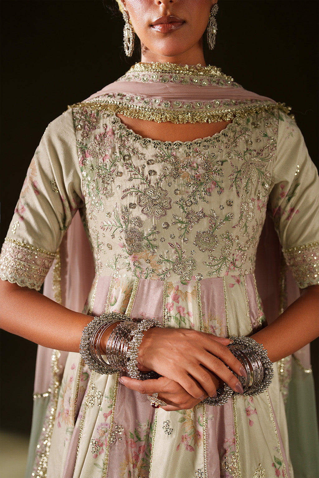 IV-77  Embroidered Velvet