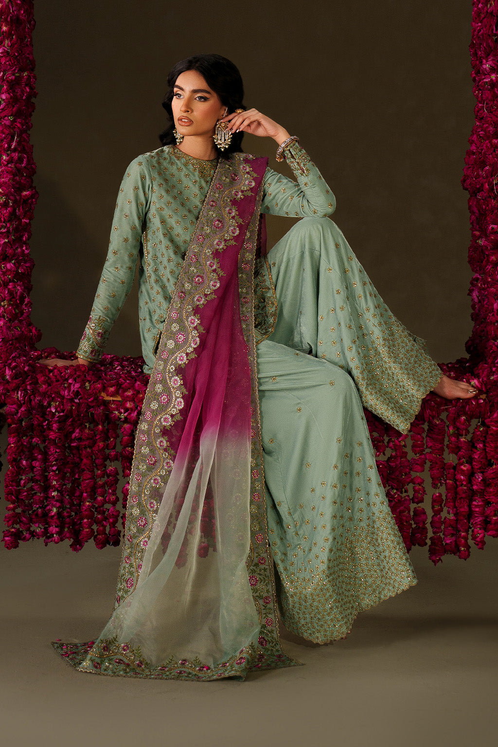 IV-73  Embroidered Velvet