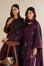 UE-576 Embroidered Khaddar - Iznik