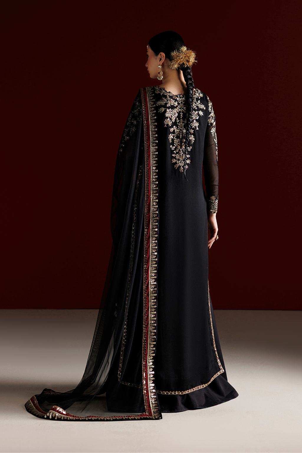 CC-107 Embroidered Chiffon