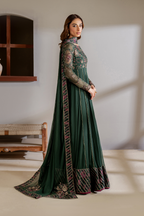 CC-63 Embroidered Chiffon - Iznik