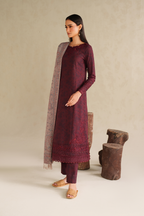 UE-590  Printed Khaddar - Iznik