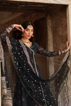 UE-550  Printed Chiffon - Iznik