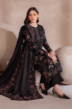 UE-380 Embroidered Khaddar - Iznik