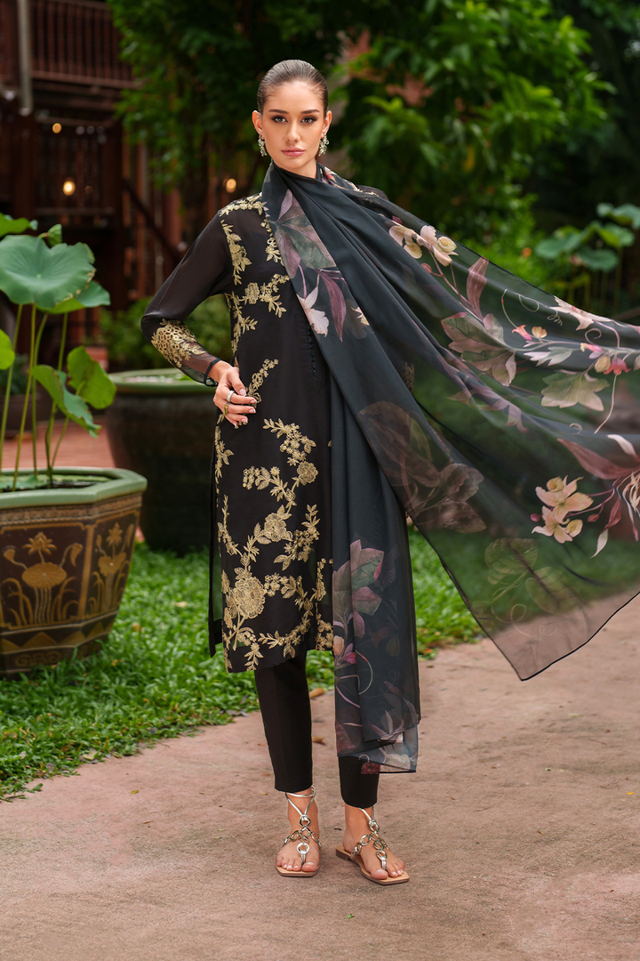 UE-512 Embroidered  Lawn