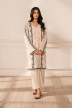 IP-221 Embroidered Lawn - Iznik