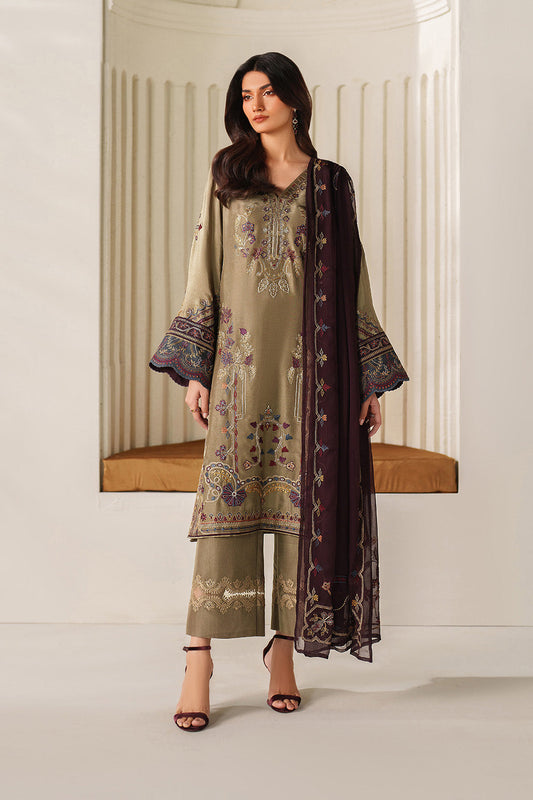 UE-614 Embroidered Ramen Silk