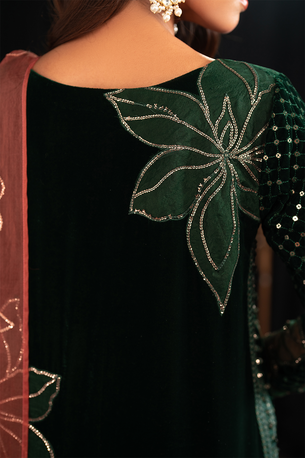 IV-53 Embroidered Velvet Secondary image