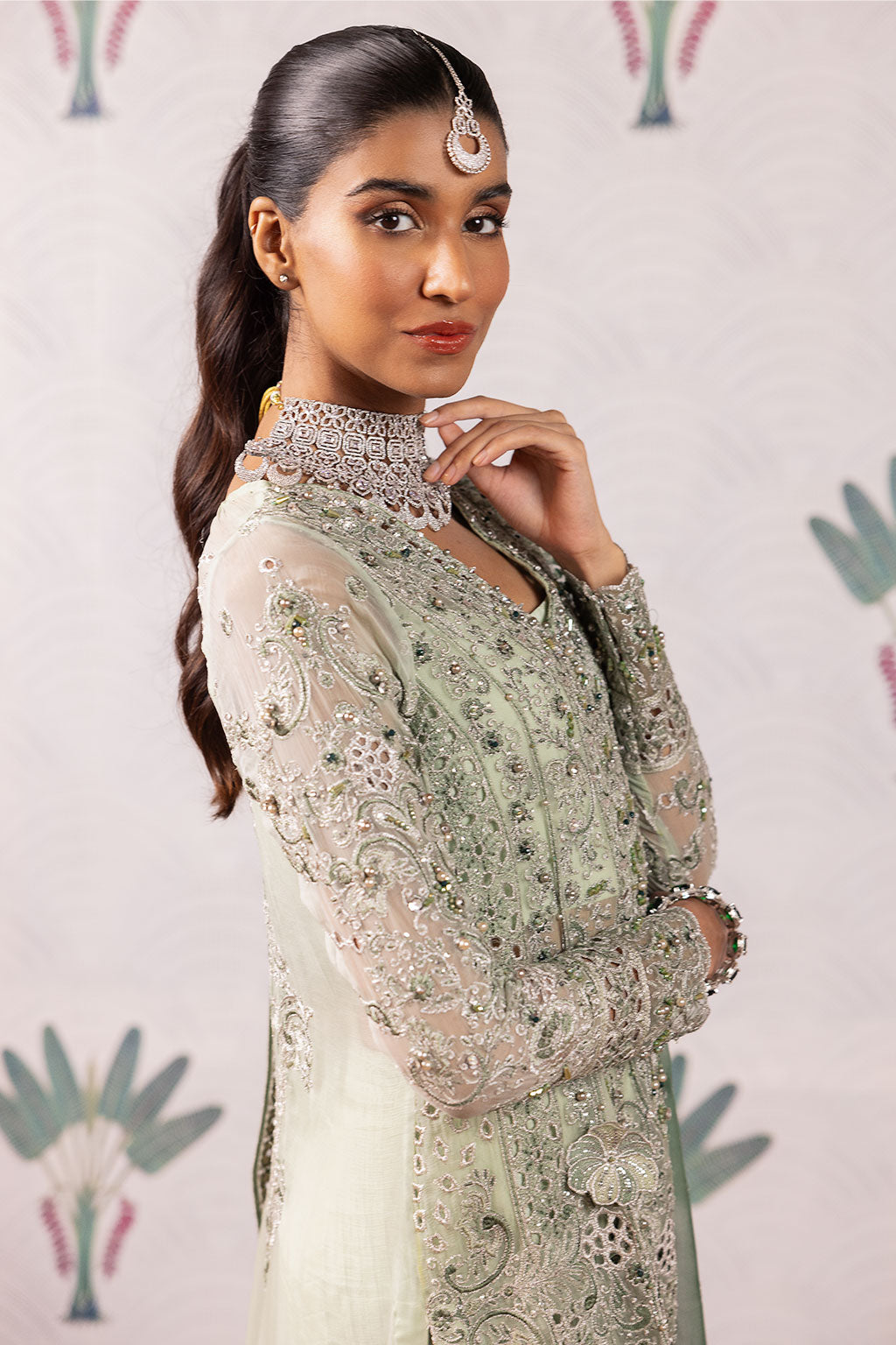 ISC-06 Tehar (Shirt With Crushed Sharara) Secondary image