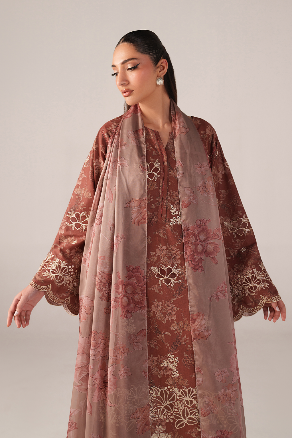 SS-02 Embroidered Lawn