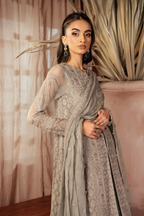 ICK-08 Embroidered Chiffon - Iznik
