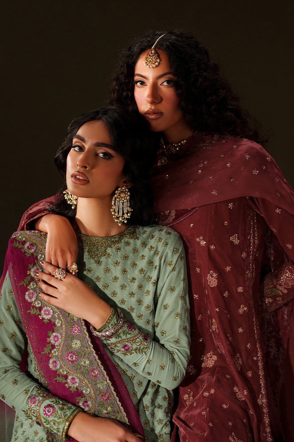 IV-73  Embroidered Velvet