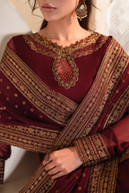 IP-277 Embroidered Chiffon - Iznik