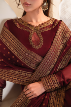 IP-277 Embroidered Chiffon - Iznik