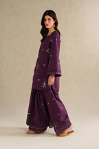 UE-576 Embroidered Khaddar - Iznik