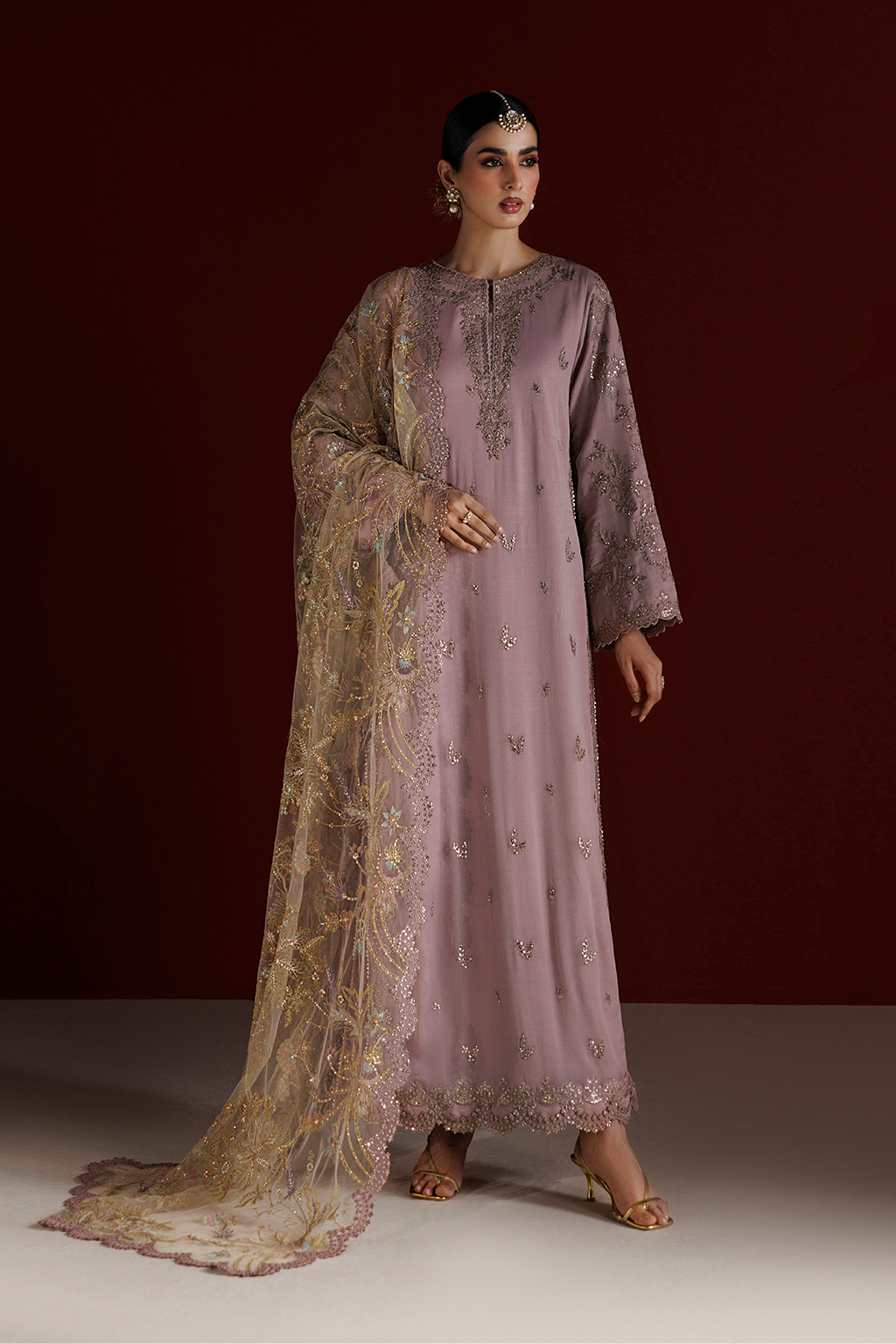 CC-106 Embroidered Chiffon Main image