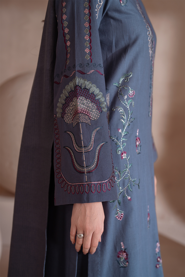 UE-360 Embroidered Khaddar