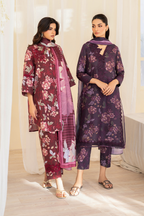 UE-439  Printed Lawn - Iznik