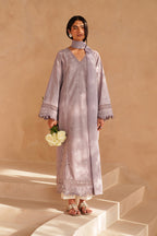UE-601 Embroidered Lawn - Iznik