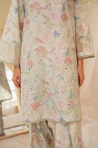 IP-303 Printed Lawn - Iznik