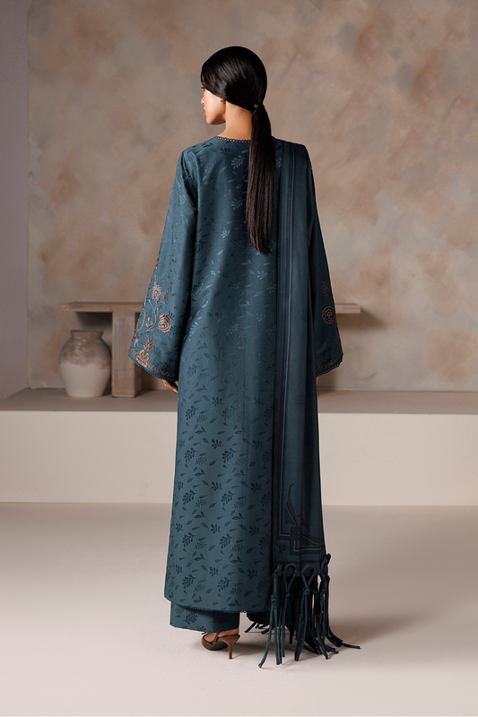 UE-745 Embroidered  Viscose Jacquard