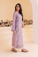 UE-254 Embroidered Lawn - Iznik