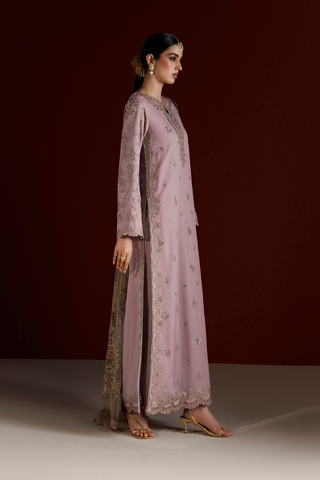 CC-106 Embroidered Chiffon Secondary image