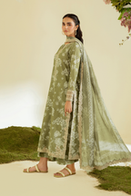 UE-454  Printed Lawn - Iznik