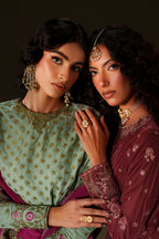 IV-75  Embroidered Velvet