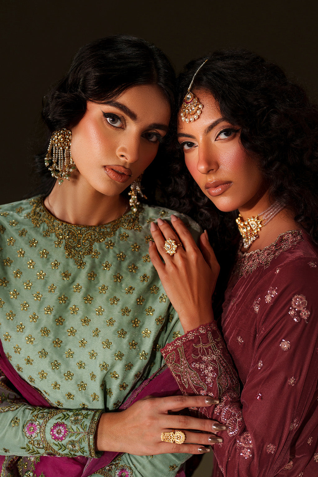 IV-73  Embroidered Velvet