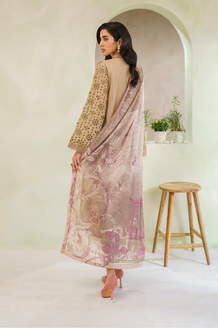 UE-302 Embroidered Lawn