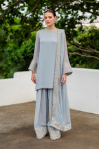 CC-70 Embroidered Chiffon - Iznik