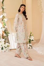 IP-303 Printed Lawn - Iznik