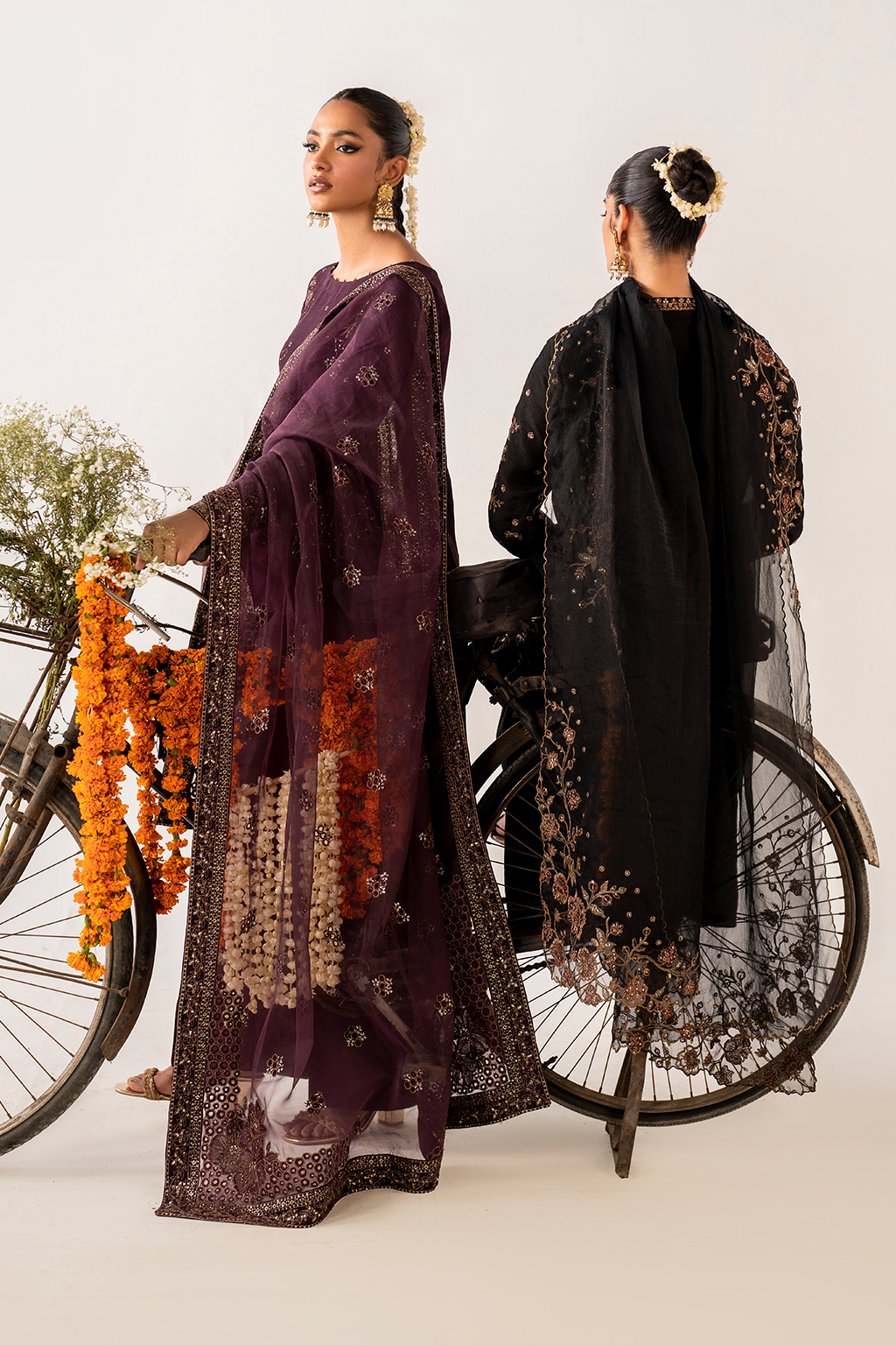 IRS-22 Embroidered Rawsilk