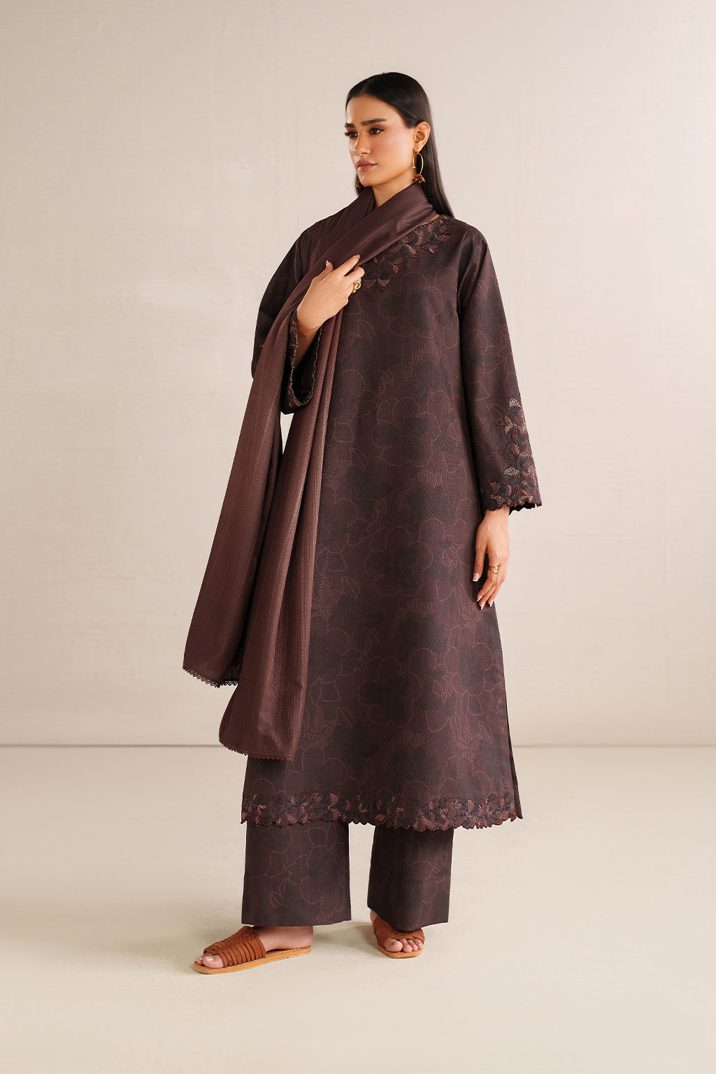 UE-574 Printed Khaddar