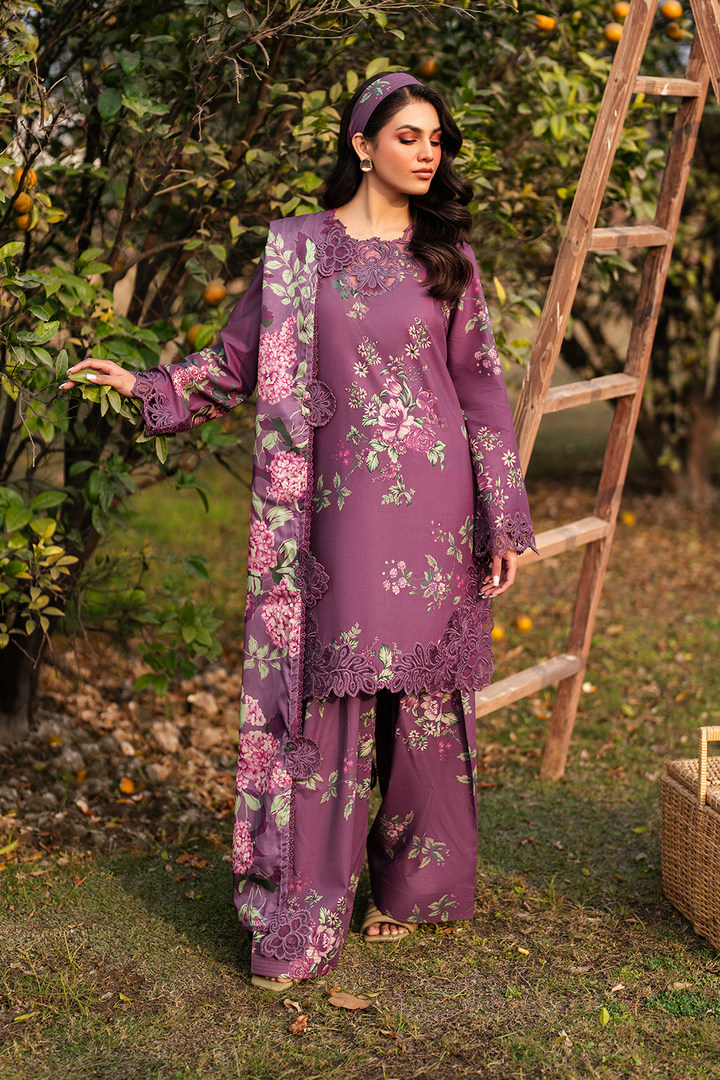 UE-393 Printed Lawn - Iznik
