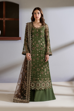 CC-62 Embroidered Net - Iznik