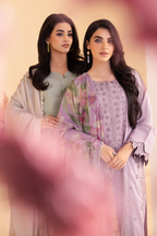 UE-254 Embroidered Lawn - Iznik