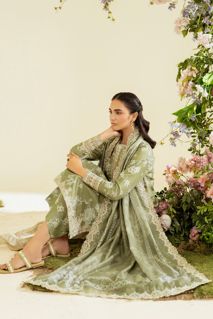 UE-454  Printed Lawn