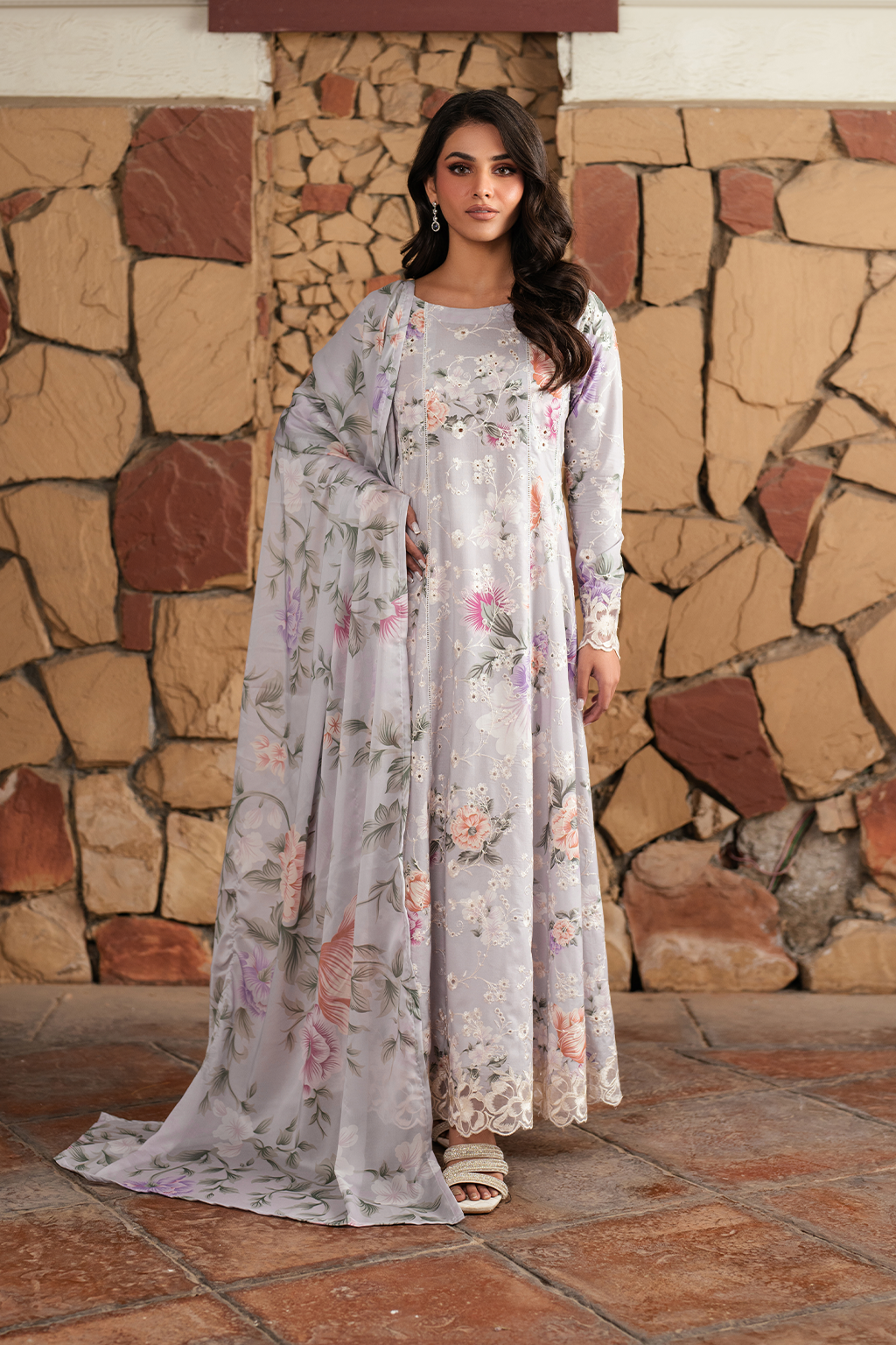 UE-388 Printed Lawn