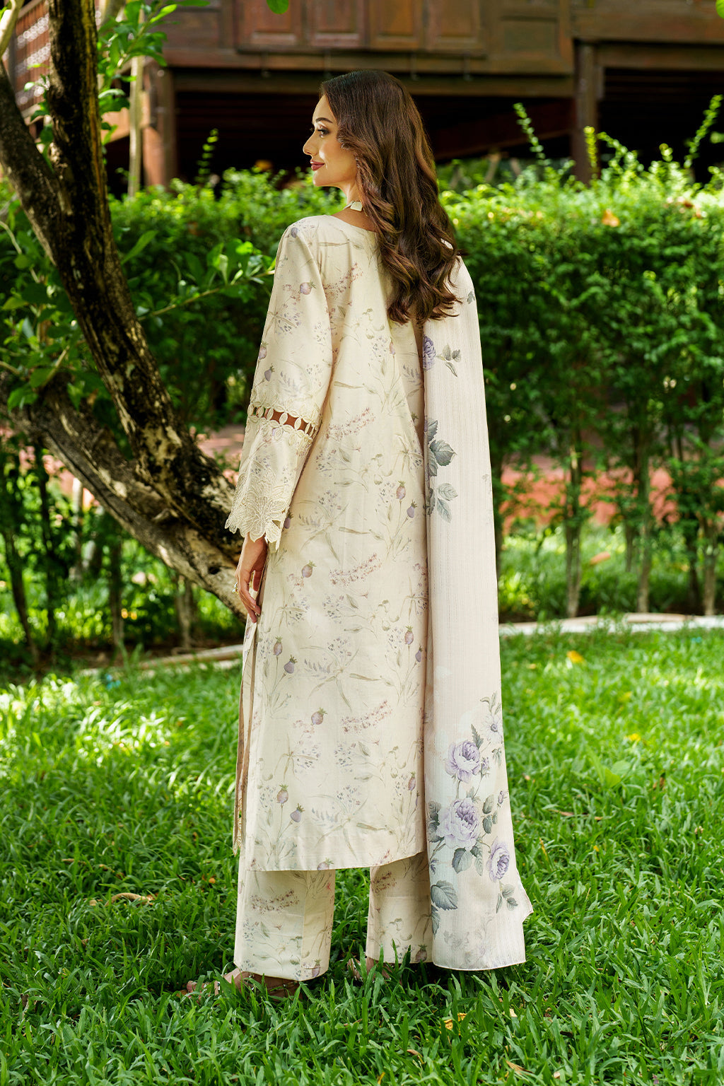 UE-507  Embroidered  Lawn Secondary image