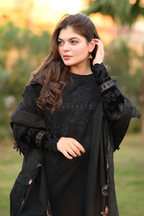 IPK-11 Embroidered Khaddar - Iznik