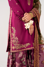 IRS-16 Embroidered Rawsilk