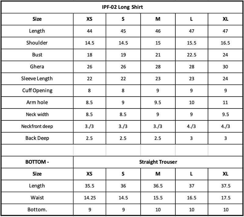 Size Chart Image
