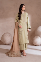 UE-359 Embroidered Khaddar - Iznik