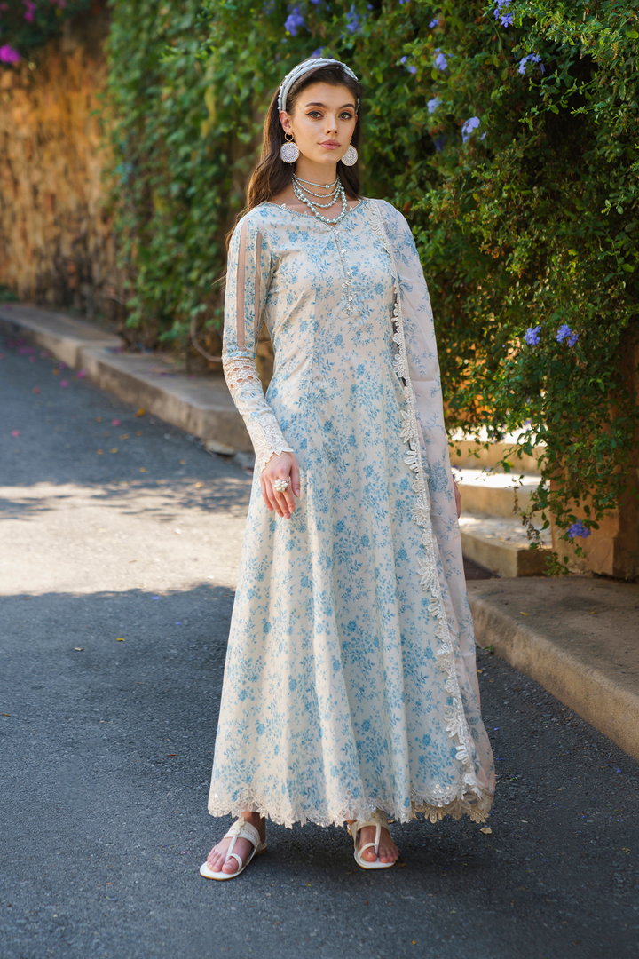 UE-246 Printed Lawn - Iznik