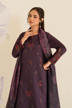 UE-426 Embroidered Textured Lawn - Iznik