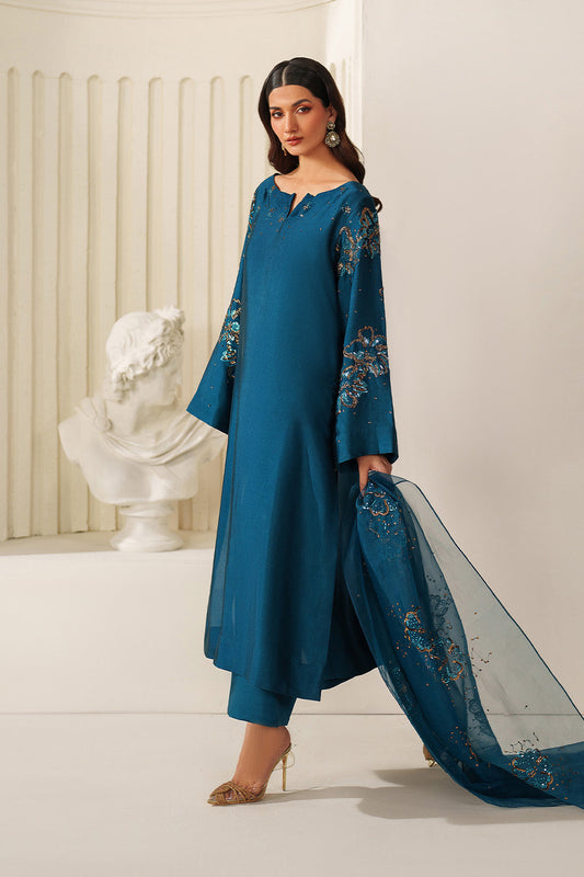 UE-616  Embroidered Ramen Silk